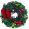 Dekorácia MagicHome Vianoce, veniec, priemer 22 cm  + praktický pomocník k objednávke