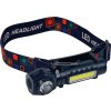 Čelovka Strend Pro XL0702, 110x34mm, 5W, XPE + COB 60 + 120 lm, 1200mAh, s odnímateľnou hlavou  + praktický pomocník k objednávke