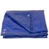 Plachta Tarpaulin Poolco 4,5 m ,120 g/m, zakrývacia, modrá, okrúhla, s okami  + praktický pomocník k objednávke