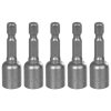 Hlavica s magnetom Strend Pro MS84, 10 mm, 1/4", magnetický držiak bitov, bal. 5 ks  + praktický pomocník k objednávke