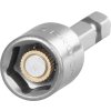 Hlavica s magnetom Strend Pro MS84, 10 mm, 1/4", magnetický držiak bitov, bal. 5 ks  + praktický pomocník k objednávke