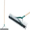 Hrable na trávnik Strend Pro R151.WH, 11/21 zubé, prevzdušňovacie na burinu, vertikutačné, drevená násada  + praktický pomocník k objednávke