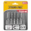 Hlavica s magnetom Strend Pro MS84, 6 mm, 1/4", magnetický držiak bitov, bal. 5 ks  + praktický pomocník k objednávke
