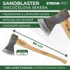 Sekera Strend Pro A613B Sandblaster 1500 g, drevená násada 800 mm  + praktický pomocník k objednávke