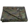 Plachta Tarpaulin Khaki 4x5 m, 80 g/m, zakrývacia, oliva/kamufláž, s okami  + praktický pomocník k objednávke