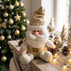Postavička MagicHome Vianoce, Santa, 30 cm  + praktický pomocník k objednávke