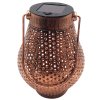 Lampas Solar Cooper, medený, 1 LED, 11x17cm, AAA + praktický Darček k objednávke