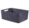 Kôš Curver® JUTE S 5L, hnedý, 27x11x20 cm + praktický pomocník k objednávke