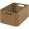 Košík Curver® STYLE2 M, mocca, 38x29x17 cm + praktický Darček k objednávke