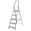 Schodiky Strend Pro ST-D5, 5 stupňové, oceľové, 173 cm, nosn. 125 kg + praktický Darček k objednávke