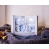 Dekorácia MagicHome Vianoce, Betlehem v knihe, 3 LED, 3xAA, interiér, 27,50x12x19 cm  + praktický pomocník k objednávke