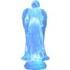 Dekorácia MagicHome Vianoce, Anjel, LED, meniaca farby, s plávajúcimi trblietkami, PE, 3xAAA, 10x25 cm  + praktický pomocník k objednávke