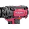 Skrutkovač Worcraft CD-20LiP, 20V, 2x Li-ion 1,5 Ah, LED, v kufríku  + praktický pomocník k objednávke