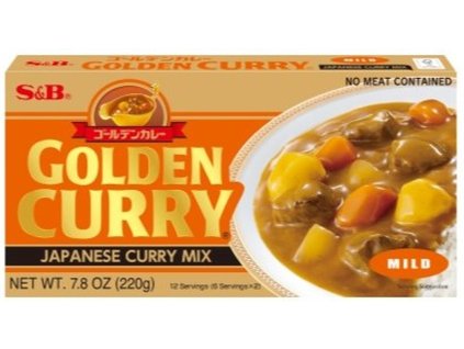 S&B Ex Golden Curry block mild 220g