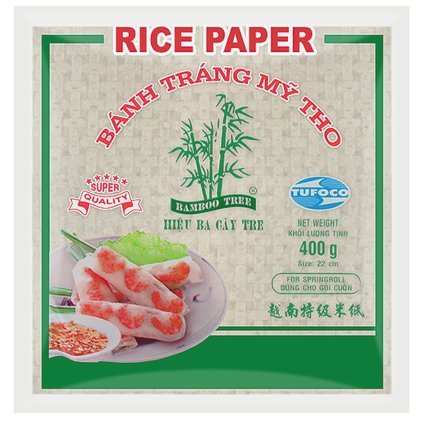 2199 rice paper summer roll square 22cm 400g