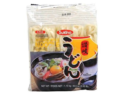 Udon noodles Japanese style 1,15kg Sukina