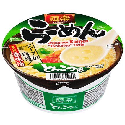 Cup Ramen Menraku Tonkotsu