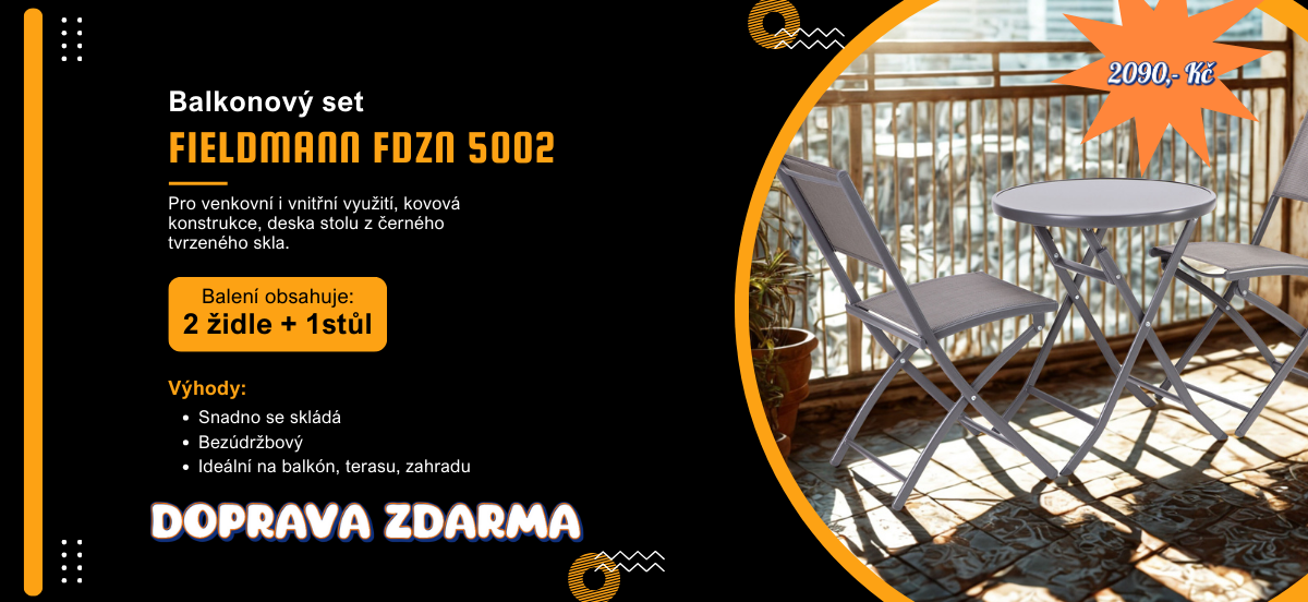 Balkonový set FDZN 5002