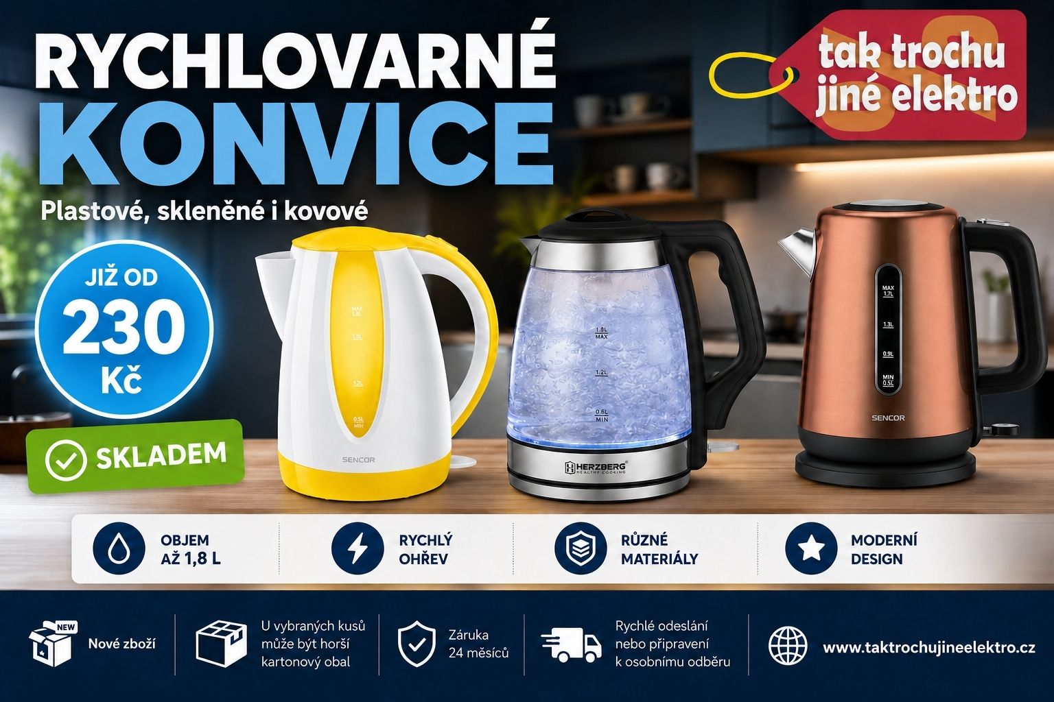 Rychlovarné konvice taktrochujineelektro
