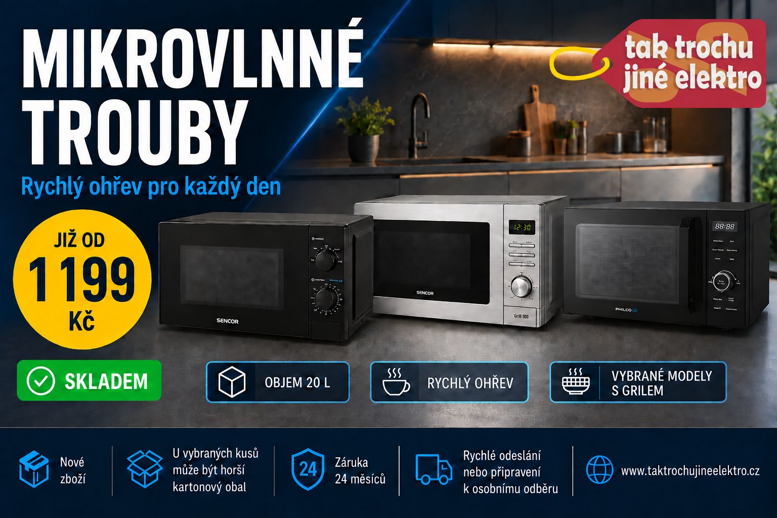 Mikrovlnné trouby tak trochu jiné elektro