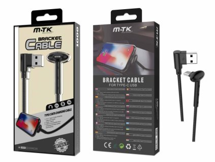 12092 datovy kabel plus bt657 usb c stojanek 2a cerny