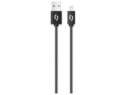 14535 datovy kabel aligator 2a iphone lightning 2m cerny