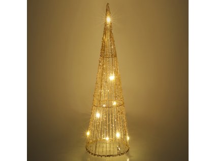 Retlux RXL 330 kužel třpyt. 10LED 40cm