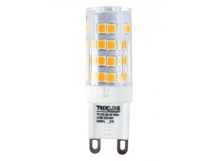 LED žárovka Trixline 4W G9 teplá bílá