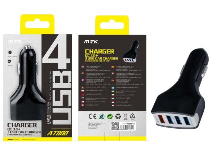 23413 nabijecka do auta plus at800 4xusb quick charge 3 0 cerna