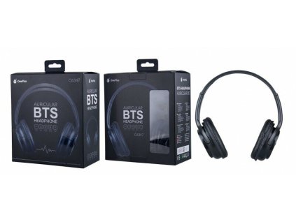 28139 plus c6347 bluetooth stereo sluchatka cerna