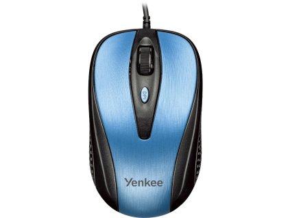 Yenkee YMS 1025 BE – drátová USB myš Quito (modro‑černá)