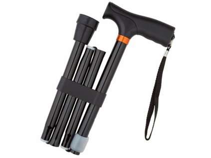 Weinberger Skládací teleskopická hůl – 5polohová, nosnost 136 kg