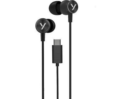 30143 yenkee yhp 505bk usb c sluchatka s mikrofonem