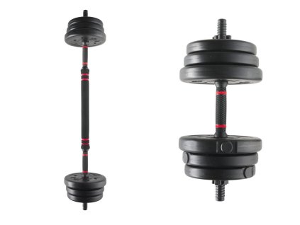 Crivit činka s krátkou a s dlouhou tyčí 2v1, 20 kg