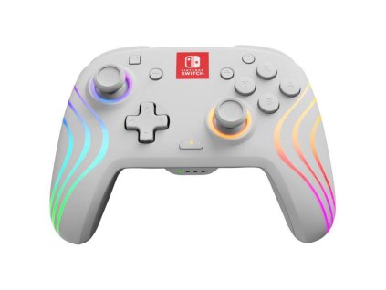PDP Afterglow Wave Ctrl Wireless pro Nintendo Switch WH