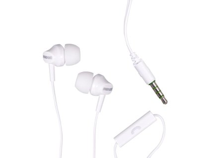 30842 maxell eb875 white peckova sluchatka s mikrofonem