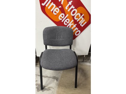 Jednací/konferenční židle (krátce používané,jako nové)světle šedé