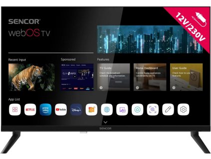 Sencor SLE 24S830MB - televize 24"