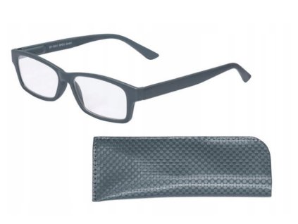 Auriol brýle +2,0 (šedé)