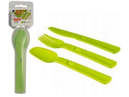 Curver zel. příbor