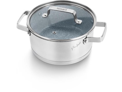 Lamart LT1101 kastrol 16X7,5CM STONESS s poklicí