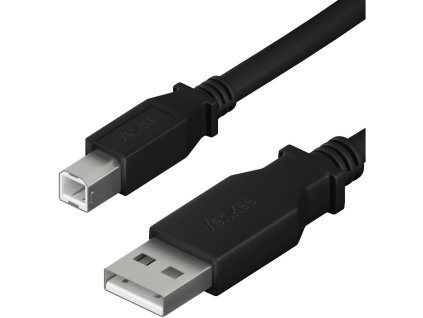 Yenkee YCU 015 BK USB A/B Tiskárna 1,5m - USB kabel