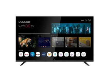 Sencor SLE 43US804B WEBOS UHD TV - LED televize