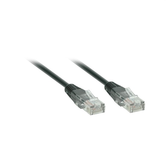 Fotografie Solight UTP CAT.5E kabel, RJ45 konektor - RJ45 konektor, sáček, 3m