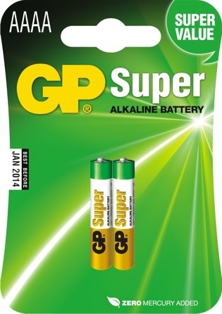 GP Alkalická speciální baterie AAAA 25A- 1ks