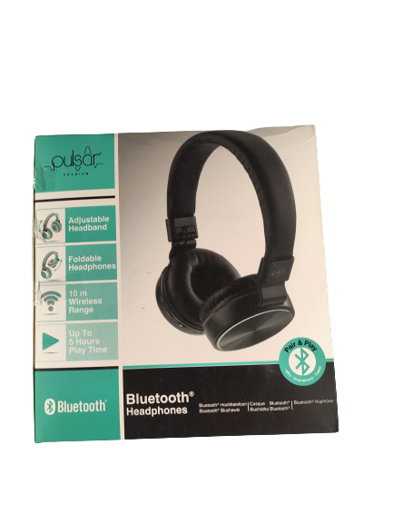 Fotografie Pulsar bluetooth sluchátka Premium 2571563 černá