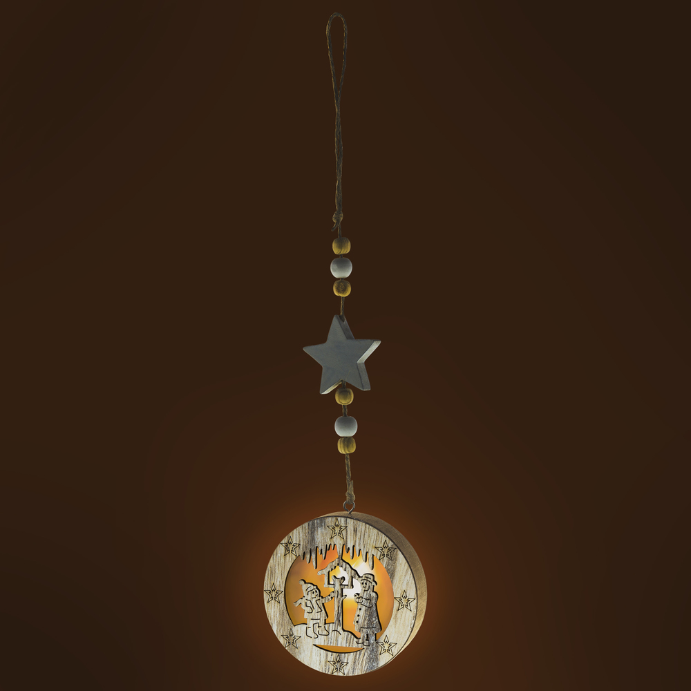 Retlux RXL 335 ozdoba krmítko dř.1LED