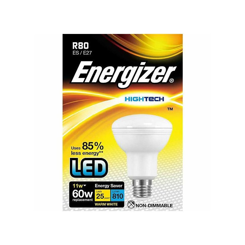 Energizer LED žárovka 11W (60W) E27, R80, teplá bílá