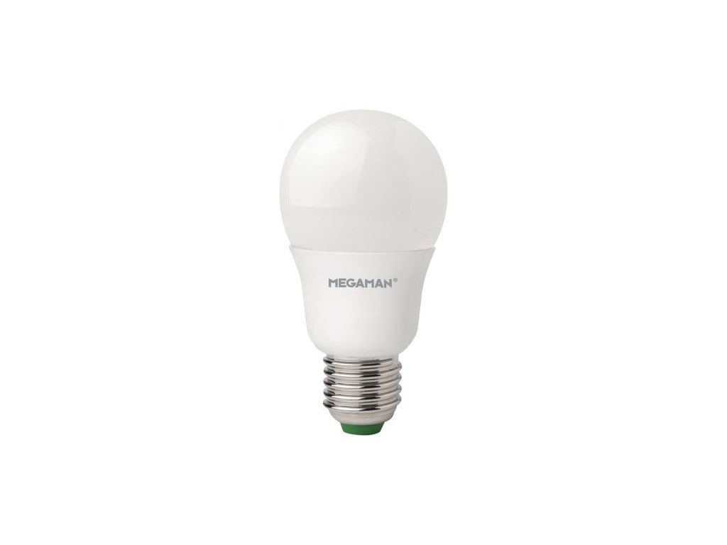 MEGAMAN E27 9.5W 2800K 810lm náhrada 75W LED žárovka A60