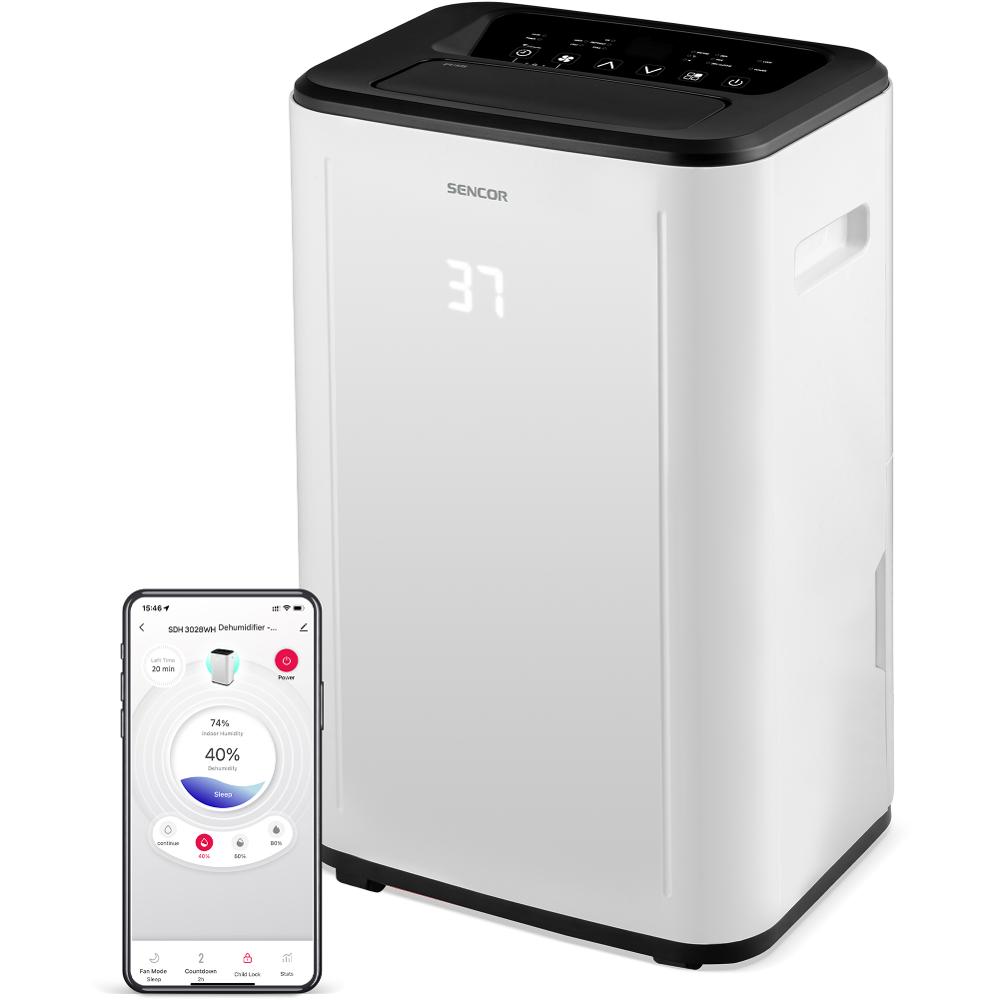 Fotografie Sencor SDH 3028WH Varianty k dispozici:: Nové zboží,horší kartonový obal ,záruka 24 měsíců